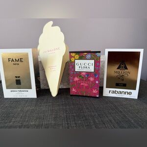 Four Deluxe Perfume Samples